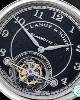 A LANGE & SOHNE 1815 TOURBILLON HANDWERKSKUNST BLACK