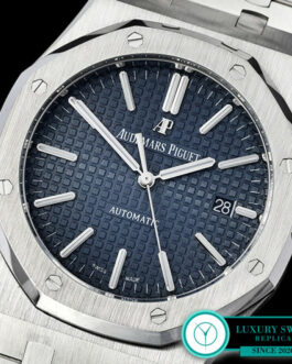 AUDEMARS PIGUET 41MM ROYAL OAK 15400 STAINLESS STEEL BLUE