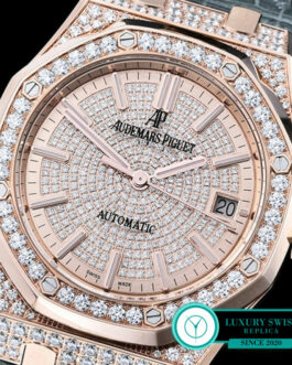 AUDEMARS PIGUET 41MM ROYAL OAK 15402 PINK GOLD