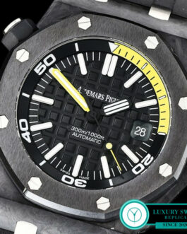 AUDEMARS PIGUET ROYAL OAK OFFSHORE DIVER 15706 YELLOW INNER FORGED CARBON