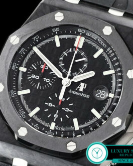 AUDEMARS PIGUET ROYAL OAK OFFSHORE 44MM 26400 FORGED CARBON BLACK DIAL