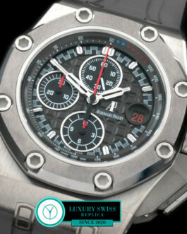 AUDEMARS PIGUET 44MM ROYAL OAK OFFSHORE 26568 MICHAEL SCHUMACHER LIMITED EDITION ANTHRACITE DIAL