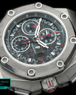 AUDEMARS PIGUET 44MM ROYAL OAK OFFSHORE 26568 MICHAEL SCHUMACHER LIMITED EDITION ANTHRACITE DIAL