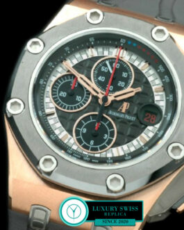 AUDEMARS PIGUET ROYAL OAK OFFSHORE 44MM 26568 MICHAEL SCHUMACHER LIMITED EDITION PINK GOLD