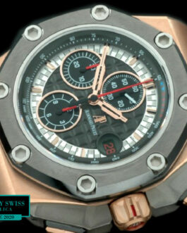 AUDEMARS PIGUET ROYAL OAK OFFSHORE 44MM 26568 MICHAEL SCHUMACHER LIMITED EDITION PINK GOLD