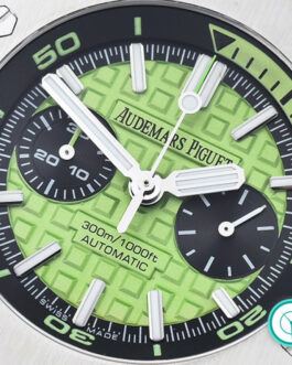 AUDEMARS PIGUET ROYAL OAK OFFSHORE DIVER CHRONOGRAPH 26703 GREEN