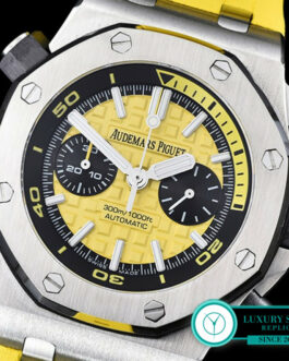 AUDEMARS PIGUET ROYAL OAK OFFSHORE DIVER CHRONOGRAPH 26703 YELLOW