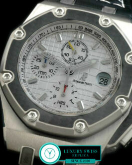 AUDEMARS PIGUET ROYAL OAK OFFSHORE 26030 JUAN PABLO MONTOYA LIMITED EDITION SILVER