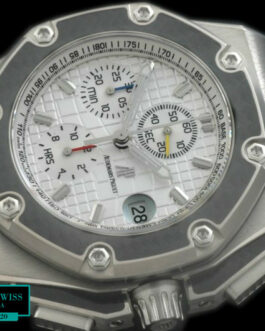 AUDEMARS PIGUET ROYAL OAK OFFSHORE 26030 JUAN PABLO MONTOYA LIMITED EDITION SILVER