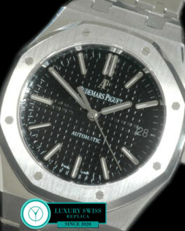 AUDEMARS PIGUET ROYAL OAK 15450 STAINLESS STEEL 37MM BLACK