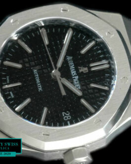 AUDEMARS PIGUET ROYAL OAK 15450 STAINLESS STEEL 37MM BLACK