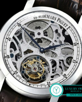 AUDEMARS PIGUET JULES AUDEMARS TOURBILLON SKELETON WHITE INNER