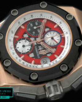 AUDEMARS PIGUET ROYAL OAK OFFSHORE TITANIUM RUBENS BARRICHELLO II RED DIAL