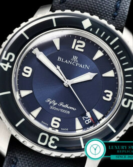 BLANCPAIN FIFTY FATHOMS SWISS AUTOMATIC TITANIUM BLUE