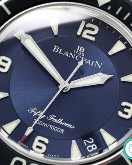 BLANCPAIN FIFTY FATHOMS SWISS AUTOMATIC TITANIUM BLUE