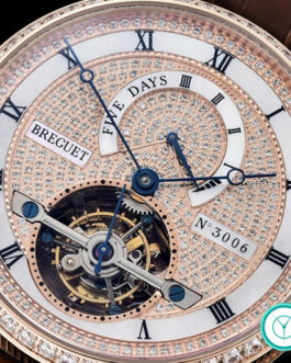 BREGUET JUBILEE 3220 TOURBILLON ROSE GOLD DIAMOND DIAL