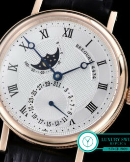 BREGUET CLASSIQUE 4434 ROSE GOLD SWISS AUTOMATIC WHITE