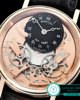 BREGUET TRADITION 7057BR/R9/9W6 ROSE GOLD DUAL TOURBILLON