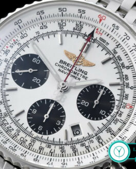 BREITLING NAVITIMER HERITAGE FLYBACK CHRONOGRAPH WHITE DIAL