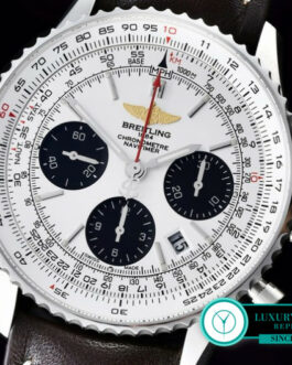 BREITLING NAVITIMER HERITAGE FLYBACK CHRONOGRAPH WHITE DIAL