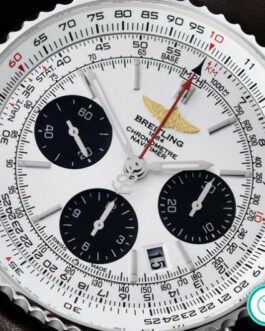 BREITLING NAVITIMER HERITAGE FLYBACK CHRONOGRAPH WHITE DIAL