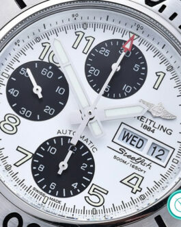 BREITLING SUPEROCEAN STEELFISH CHRONOGRAPH AUTOMATIC WHITE DIAL