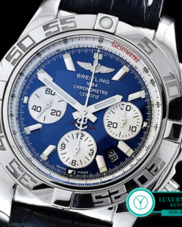 BREITLING CHRONOMAT B01 SWISS CHRONOGRAPH BLUE DIAL