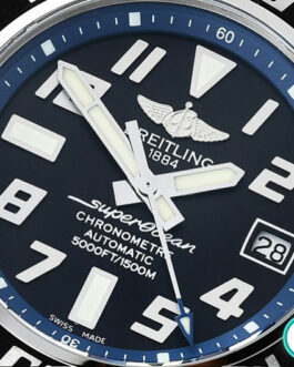 BREITLING SUPEROCEAN II ABYSS SWISS AUTOMATIC BLUE INNER BEZEL