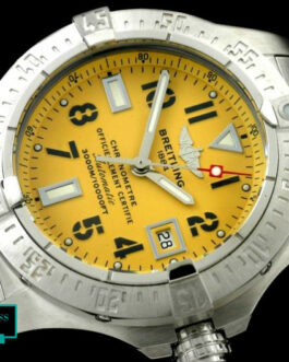 BREITLING AVENGER SEAWOLF SWISS AUTOMATIC YELLOW DIAL