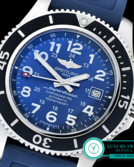 BREITLING SUPEROCEAN II 44MM SWISS AUTOMATIC BLUE DIAL