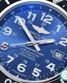 BREITLING SUPEROCEAN II 44MM SWISS AUTOMATIC BLUE DIAL