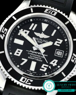 BREITLING SUPEROCEAN II ABYSS SWISS AUTOMATIC BLACK INNER BEZEL