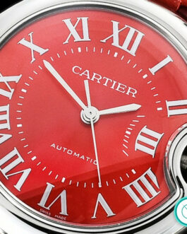 BALLON BLEU DE CARTIER 33MM RED DIAL LIMITED EDITION