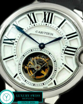 CARTIER BALLON BLEU FLYING TOURBILLON EXTRA LARGE WHITE