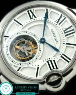 CARTIER BALLON BLEU FLYING TOURBILLON EXTRA LARGE WHITE