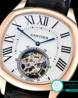 CARTIER DRIVE DE CARTIER FLYING TOURBILLON PINK GOLD WHITE