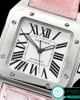 CARTIER SANTOS 100TH ANNIVERSARY LADIES WATCHES SWISS AUTOMATIC