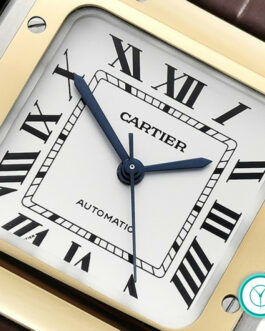 CARTIER SANTOS 100TH ANNIVERSARY LADIES WATCHES 2 TONE SWISS AUTOMATIC