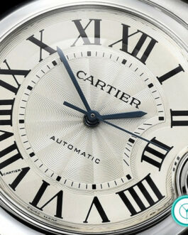 CARTIER BALLON MID SIZE SWISS AUTOMATIC STAINLESS STEEL BRACELET