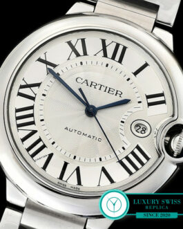 CARTIER BALLON MENS SWISS AUTOMATIC STAINLESS STEEL BRACELET