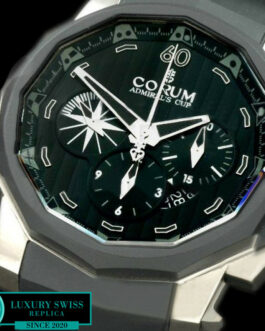 CORUM COMPETITION 48 CHALLENGE CUP SWISS CHRONOGRAPH TITANIUM BLACK