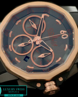 CORUM ADMIRAL’S CUP CHALLENGE SWISS CHRONOGRAPH DLC ROSE GOLD BEZEL GREY