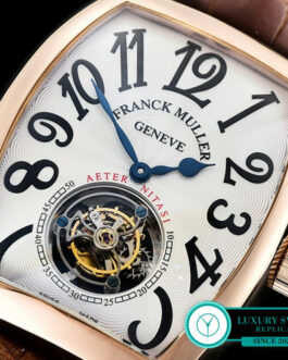 FRANCK MULLER AETERNITAS FLYING TOURBILLON ROSE GOLD WHITE