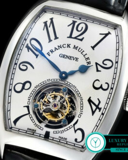 FRANCK MULLER AETERNITAS FLYING TOURBILLON BLACK NUMERALS WHITE