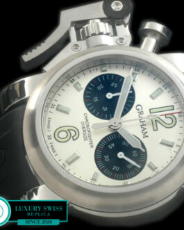 GRAHAM CHRONOFIGHTER OVERSIZE CLASSIC SWISS CHRONOGRAPH WHITE