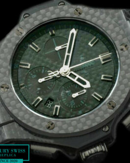 HUBLOT FULL CARBON FIBRE EDITION BIG BANG SWISS AUTOMATIC BLACK