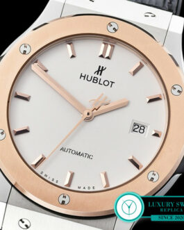 HUBLOT BIG BANG CLASSIC FUSION 2 TONE SWISS AUTOMATIC WHITE