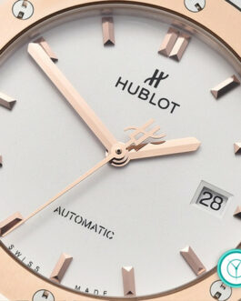 HUBLOT BIG BANG CLASSIC FUSION 2 TONE SWISS AUTOMATIC WHITE