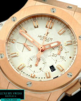 HUBLOT BIG BANG EVOLUTION ROSE GOLD SWISS AUTOMATIC WHITE