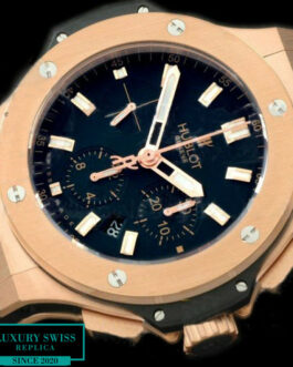 HUBLOT BIG BANG EVOLUTION ROSE GOLD SWISS AUTOMATIC ROSE GOLD BEZEL BLACK